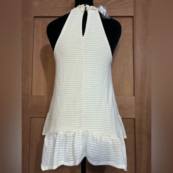 Maurices Cream Lace Halter Blouse - Picture 2 of 6